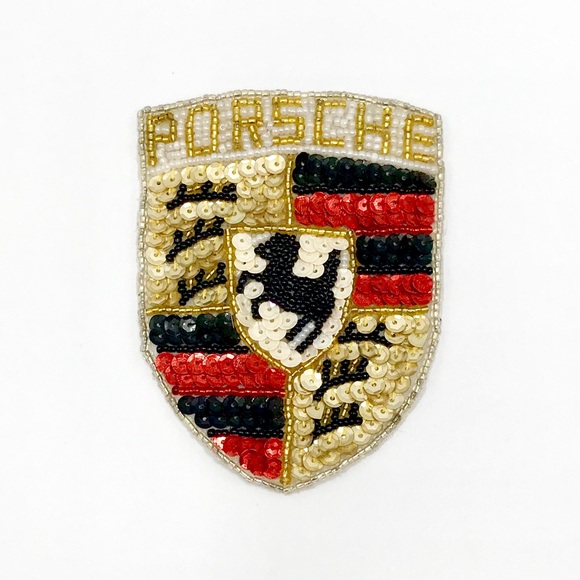 Porsche Accessories - PORSCHE - Vintage Collectors Sequin Patch